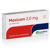 Maxicam Anti-Inflamatório OuroFino 2mg com 10 Comprimidos - imagem 1