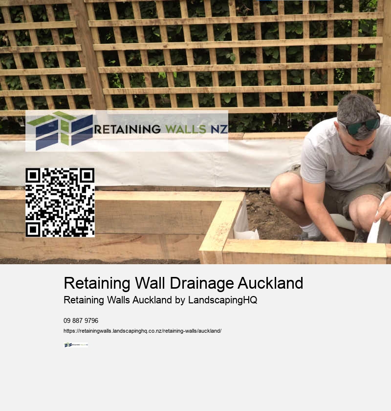 Timber Retaining Wall Drainage NZ