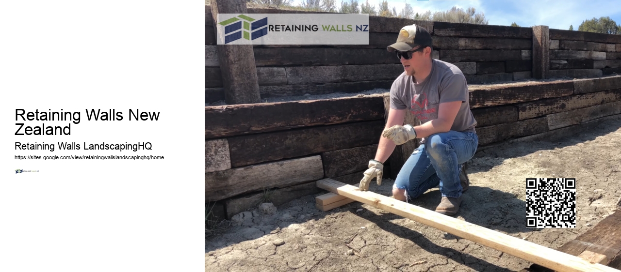 Building A Timber Retaining Wall On A Slope