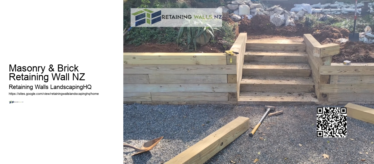 Landscape Timber Retaining Wall