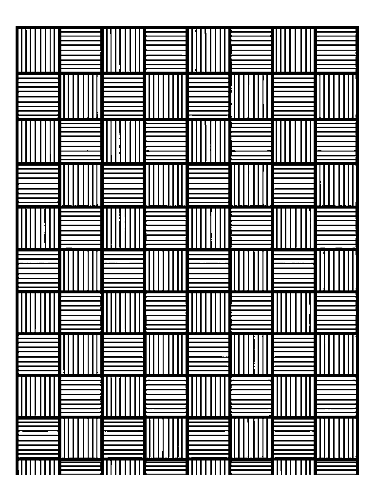 Basket Weave laser engraving Style DNA reference