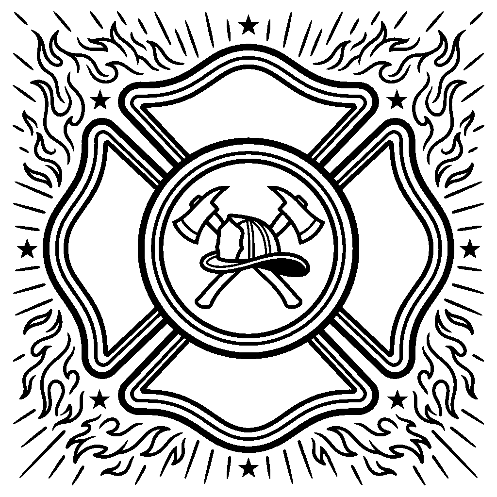 Firefighter Tribute laser engraving Style DNA reference