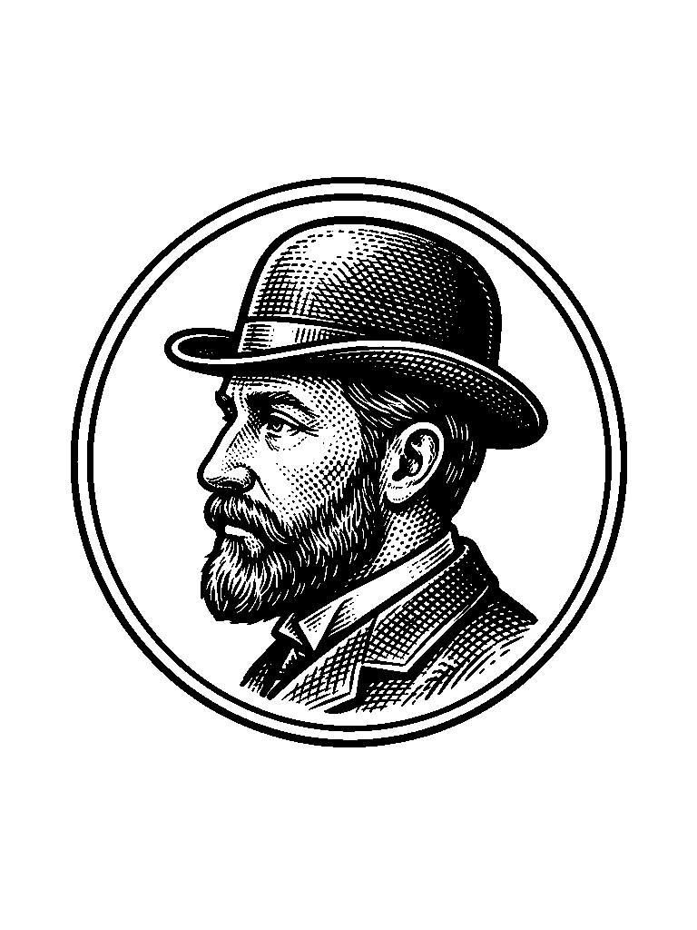 Hobo Nickel Relief laser engraving Style DNA reference