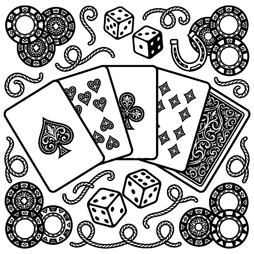 Aces & Eights laser engraving Style DNA reference