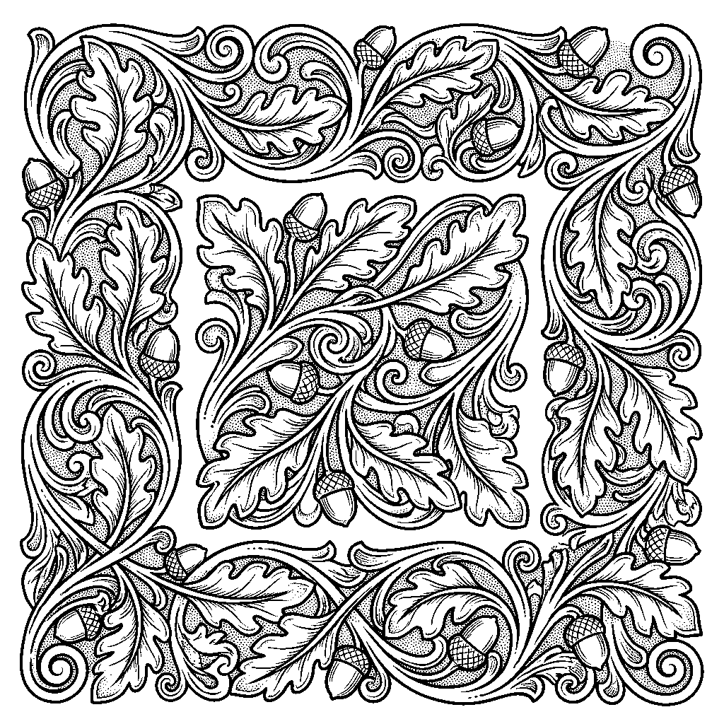 Tooled Border laser engraving Style DNA reference