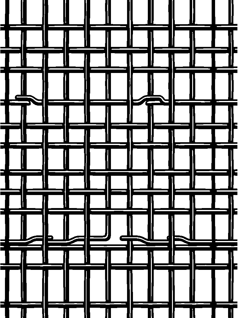 Wire Mesh laser engraving Style DNA reference