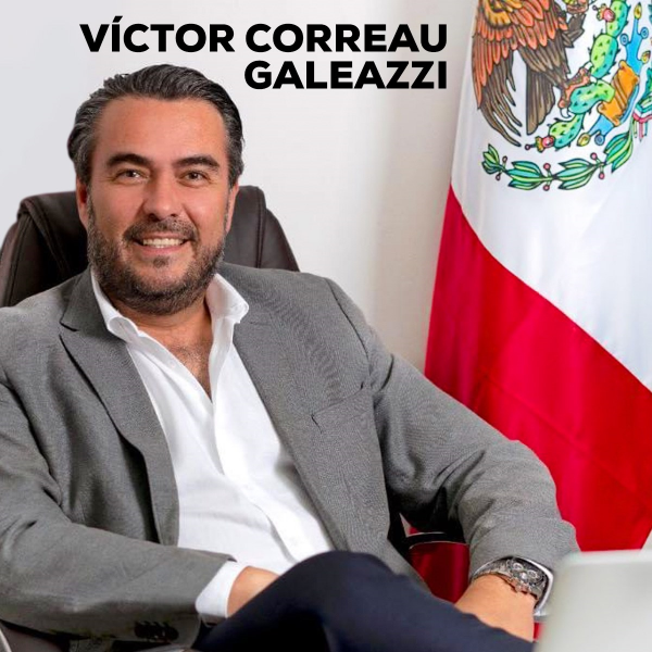 ¡Cuidado Julio Huerta! Víctor Correau Galeazzi quiere tu cargo y tu candidatura