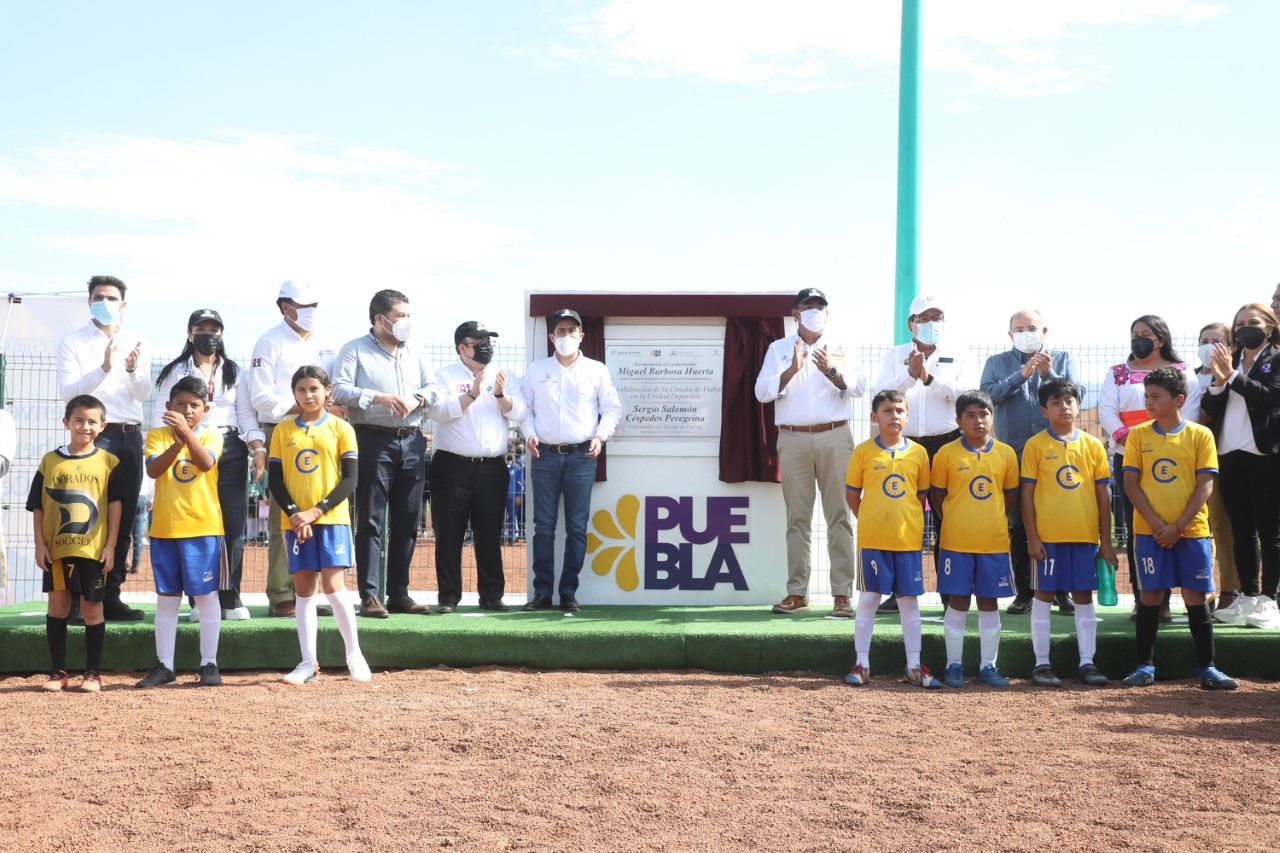 Gobierno de Puebla habilita Unidad deportiva de Chignahuapan