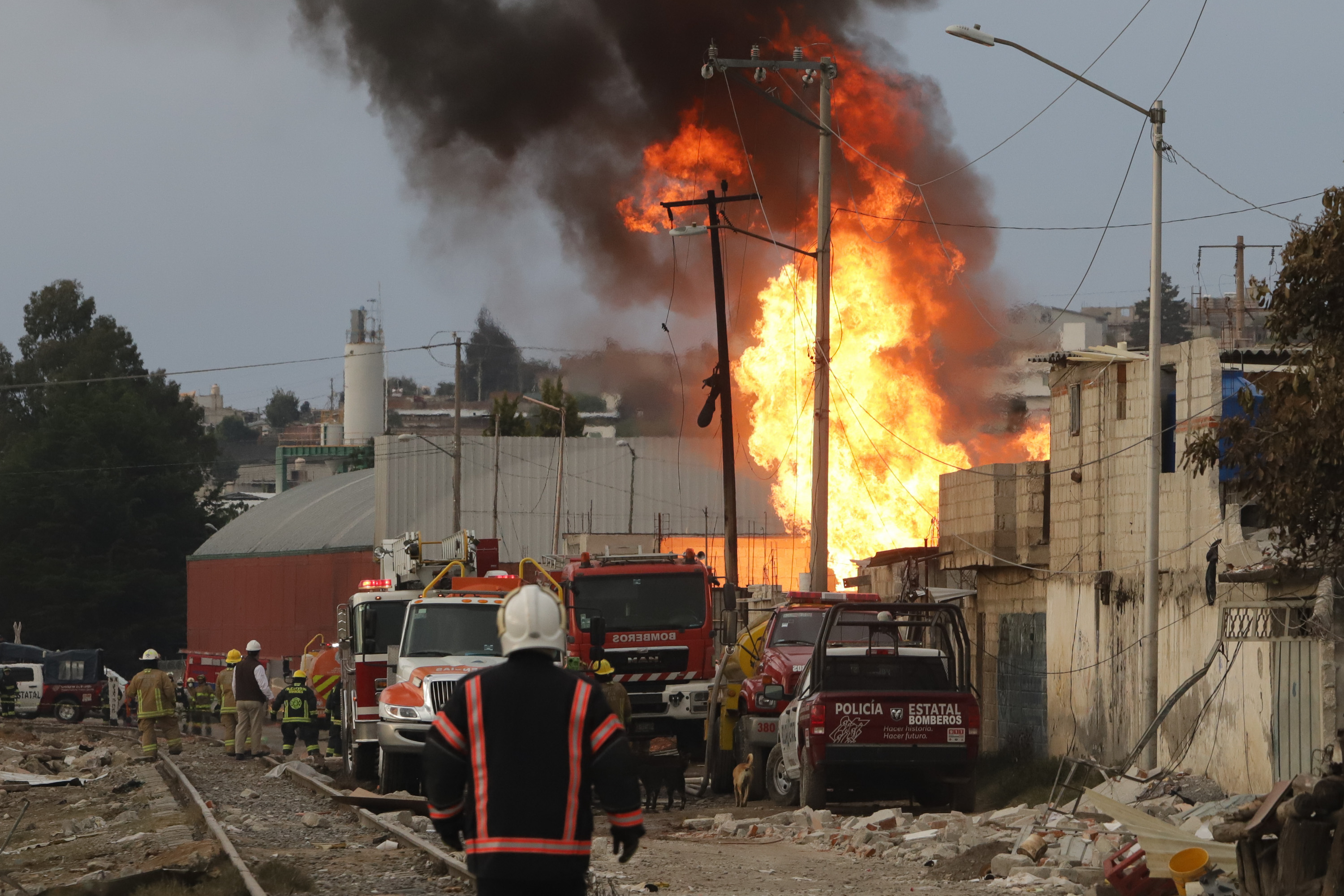 Explosión en Xochimehuacan