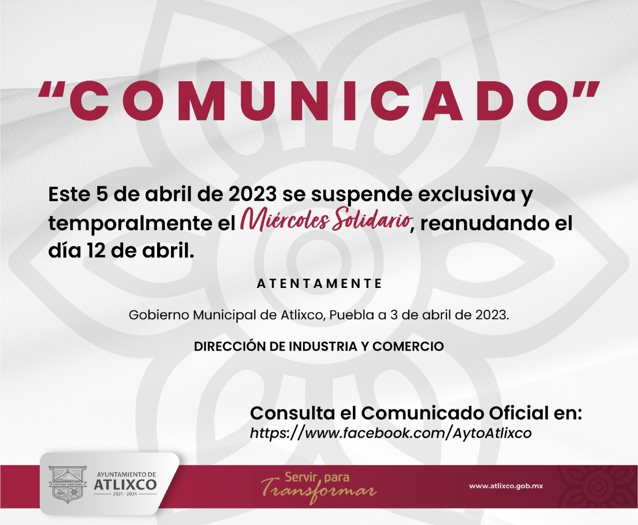 Comunicado