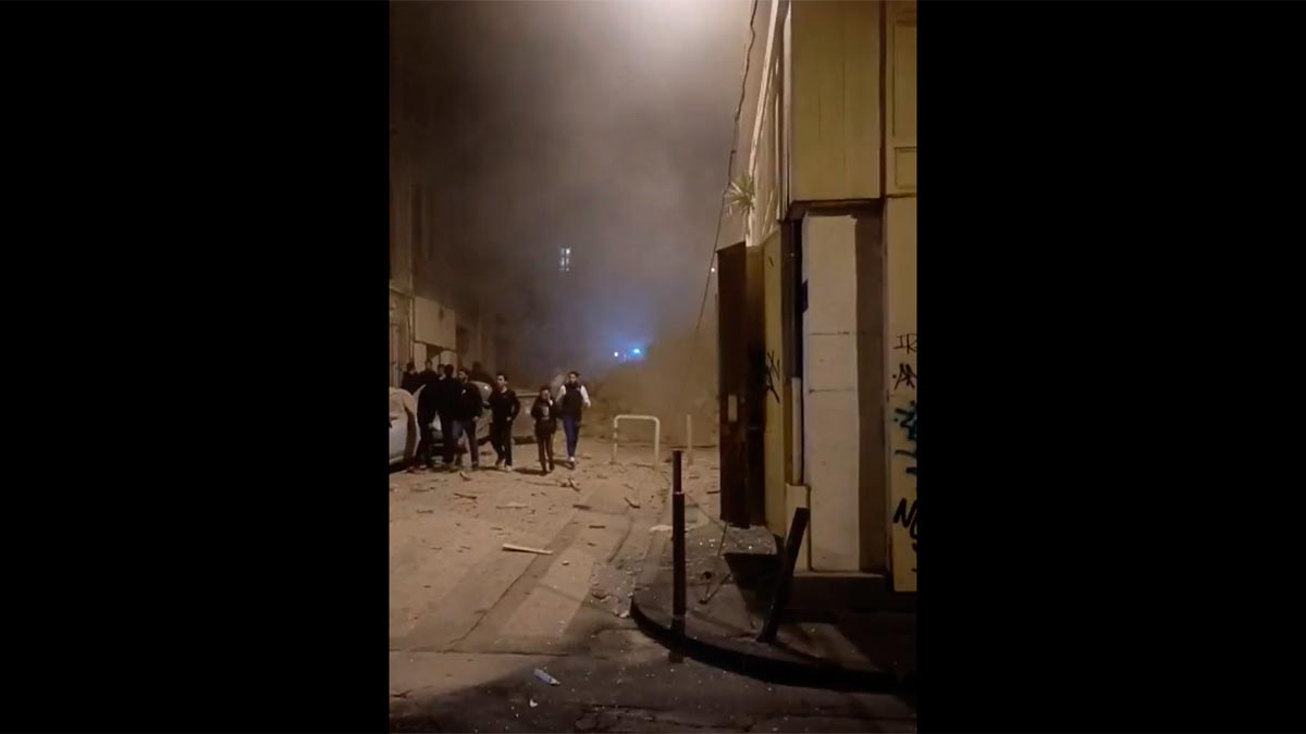 Colapso de un edificio en Marsella deja saldo de cinco heridos y al ...