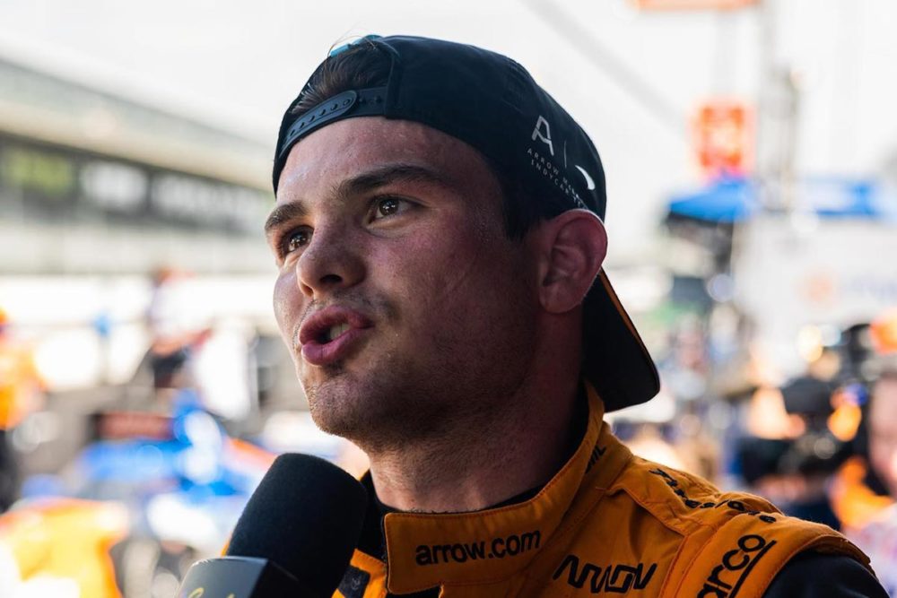El piloto mexicano Patricio O’Ward sufre accidente en las 500 Millas de Indianápolis
