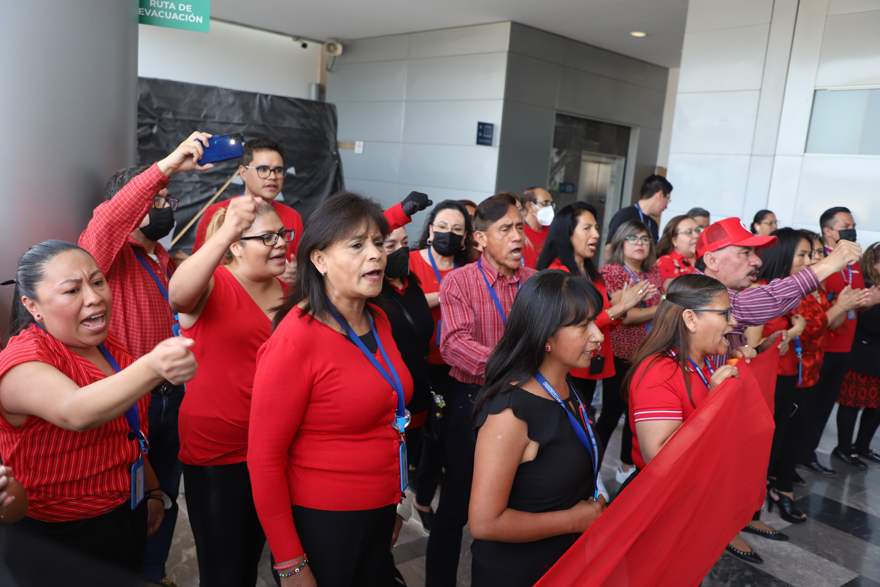 Protestas Poder Judicial de Puebla 