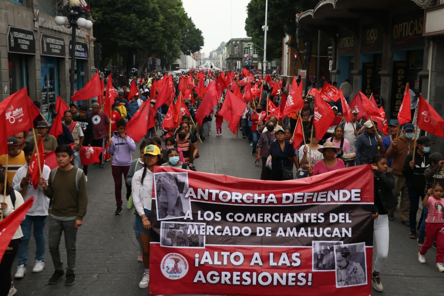Protesta Antorcha Campesina