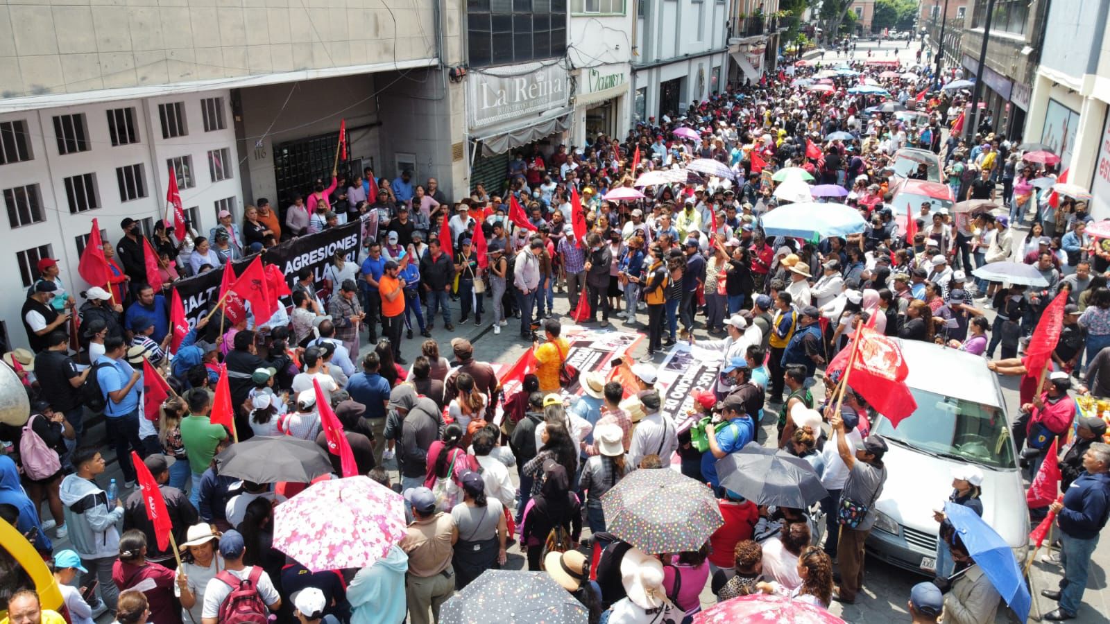 Protesta Antorcha Campesina