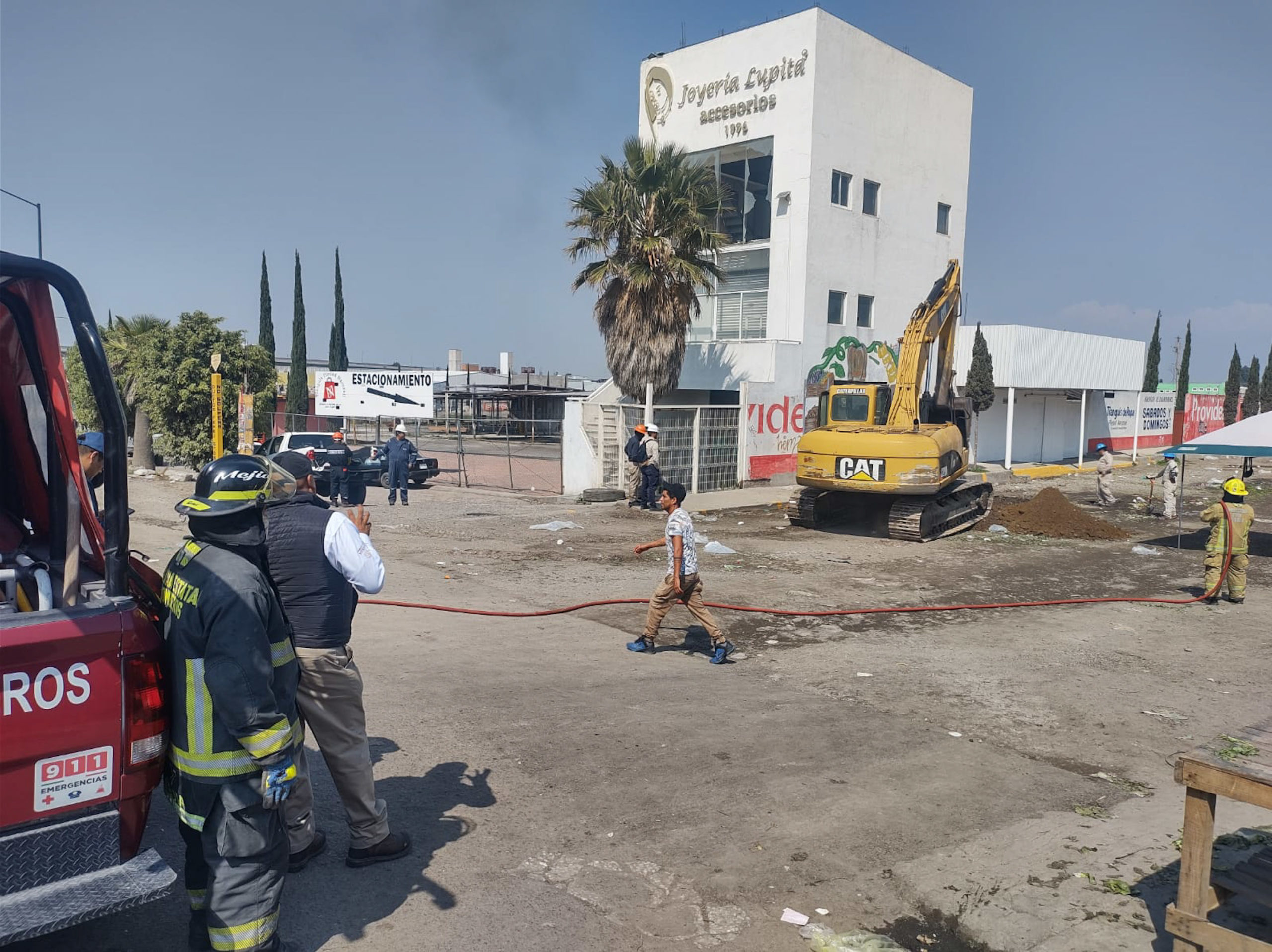 Toma clandestina de Pemex Central de Abasto