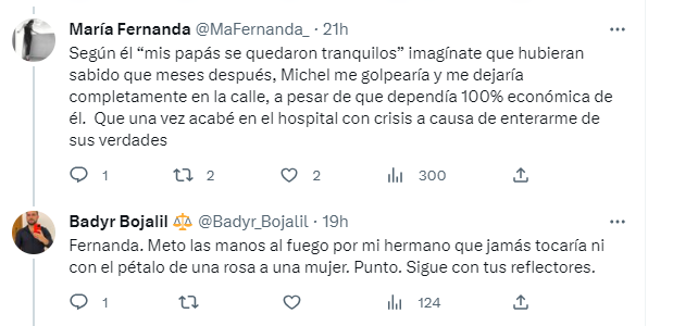 capturas de pantalla Badyr Bojalil Carrillo