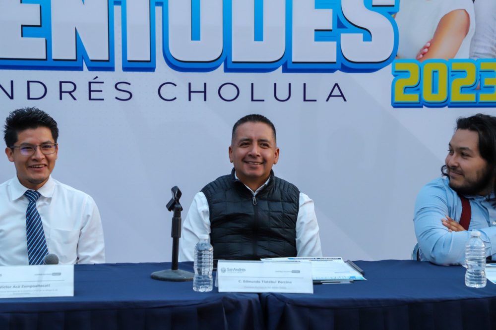 Presenta Edmundo Tlatehui convocatoria para el Premio Municipal de las Juventudes 2023