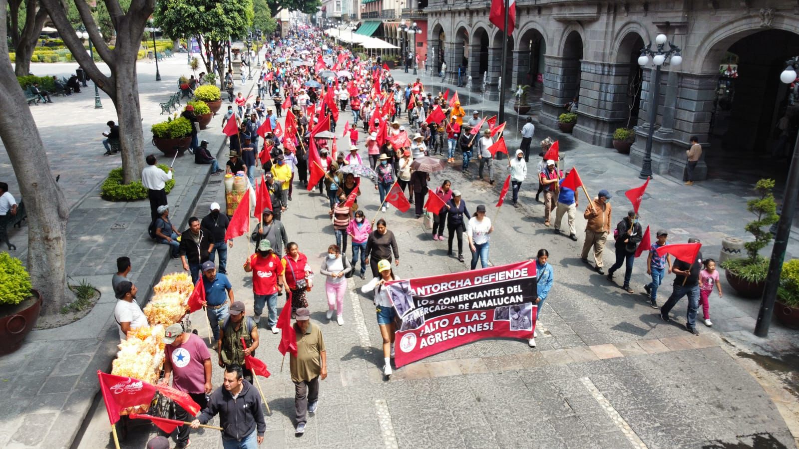 Protesta Antorcha Campesina