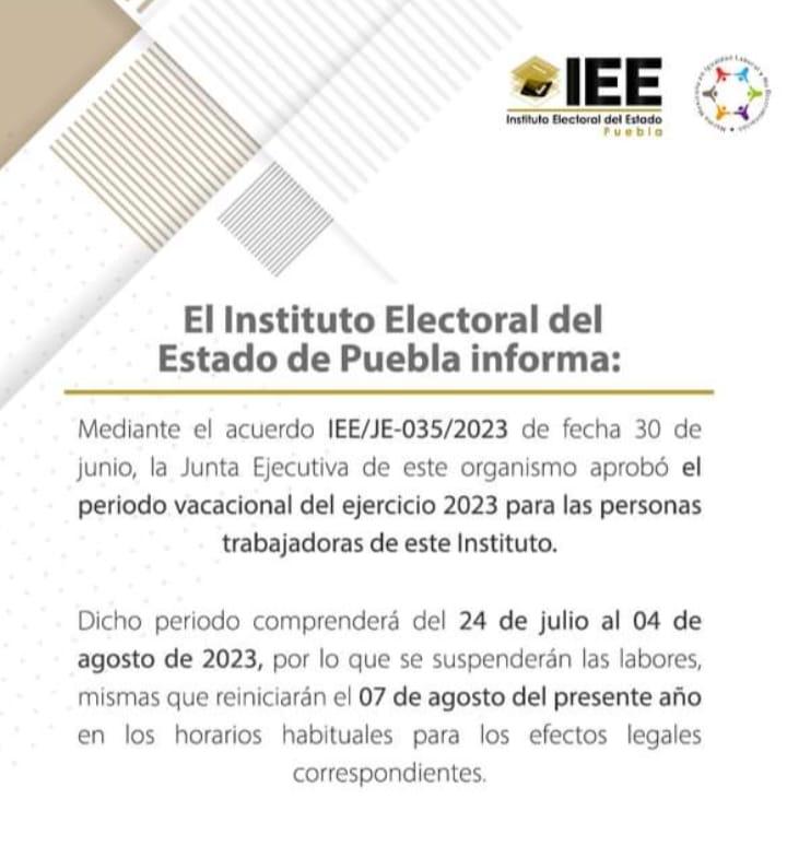 Comunicado IEE