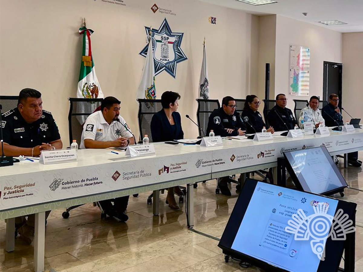 Fortalece SSP colaboración y operación policial con los 217 municipios