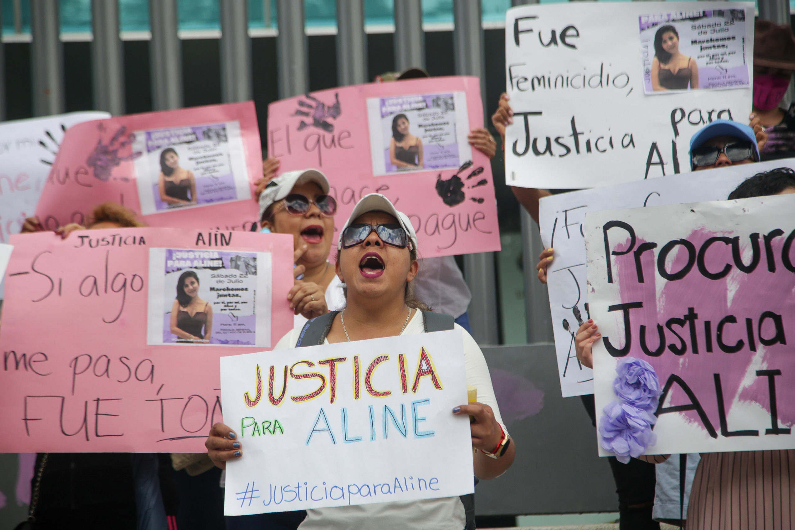 protestas Aline