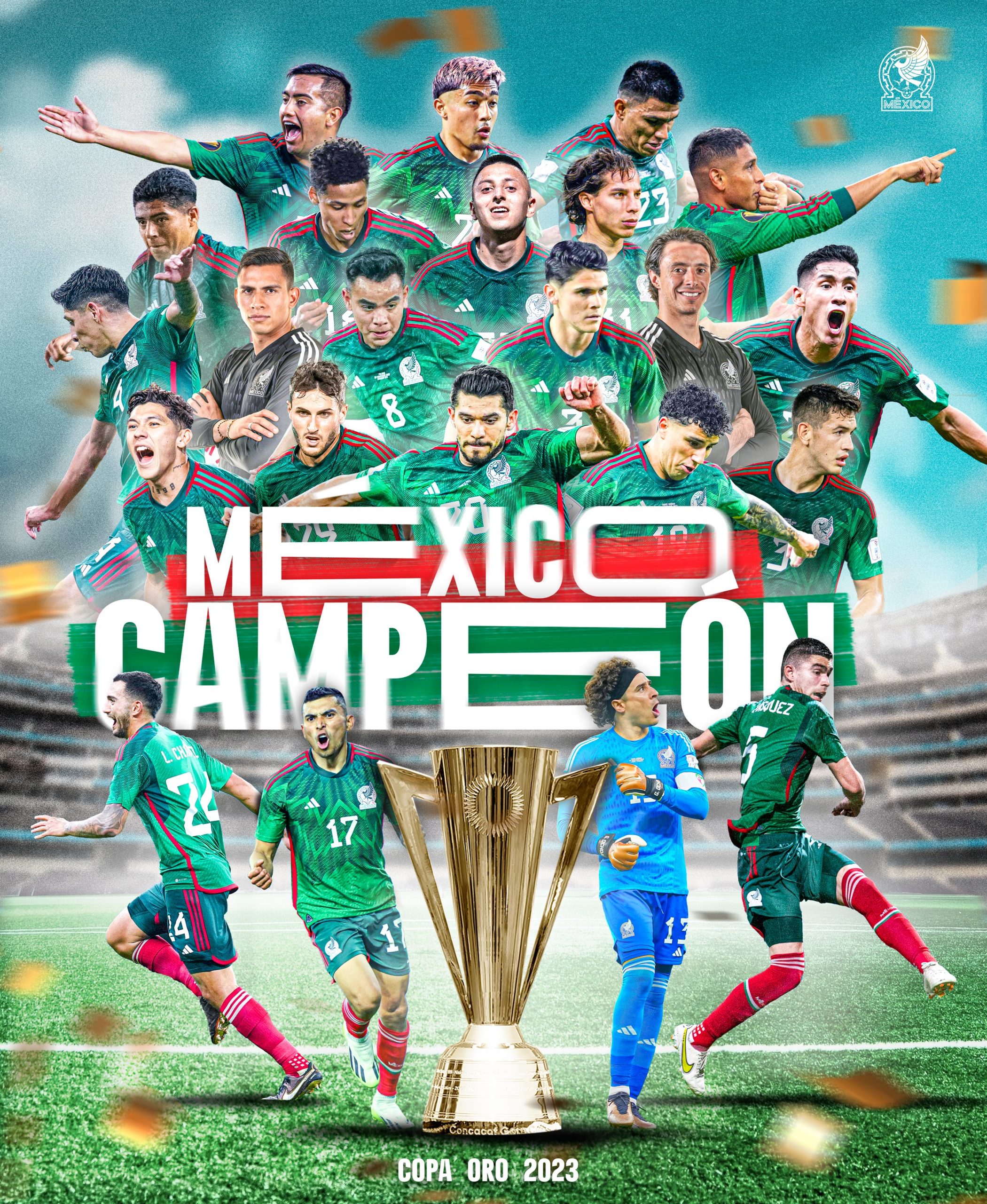 México campeón de la Copa Oro