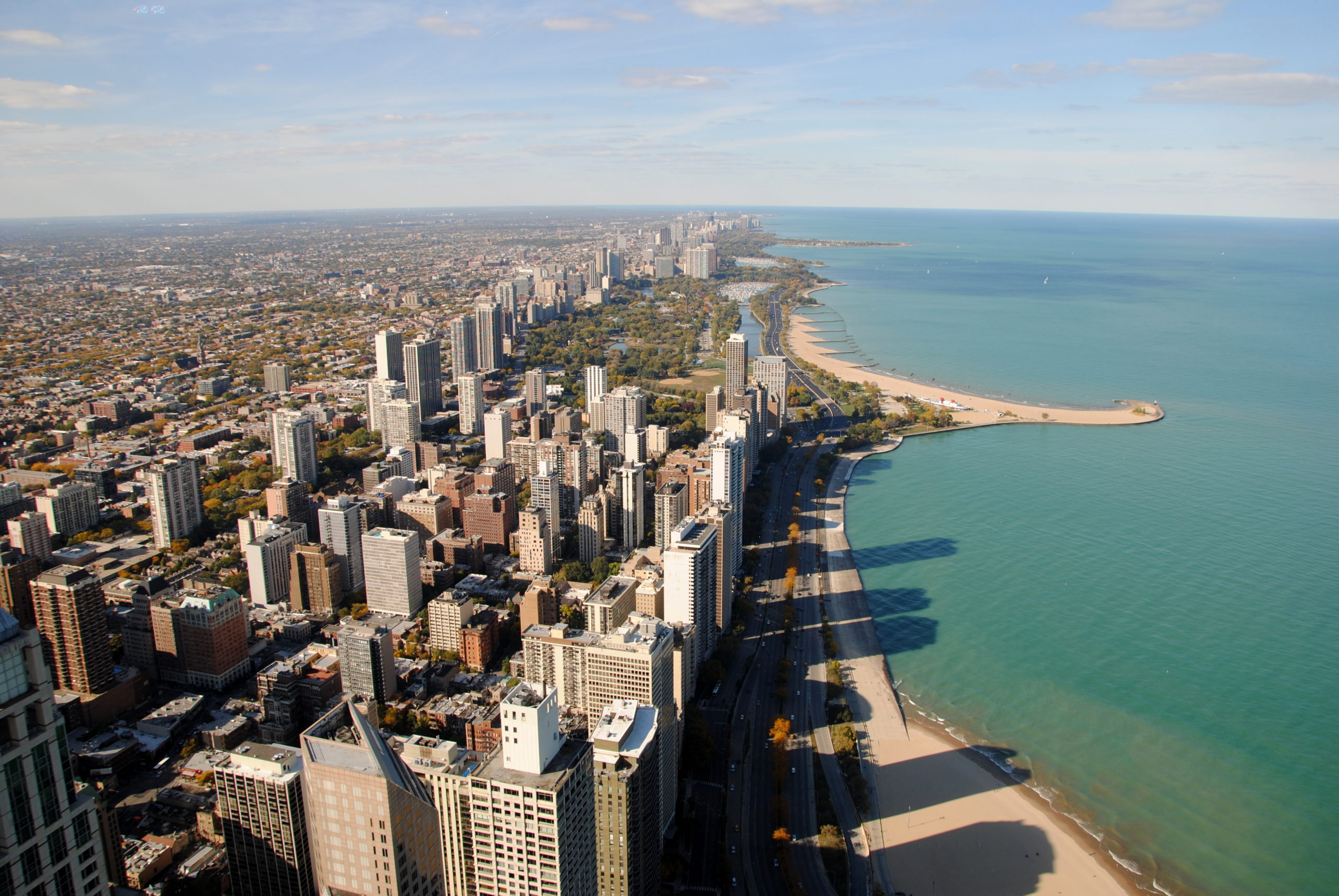 Lago Michigan. Foto: Leandro Neumann Ciuffo / Wikimedia