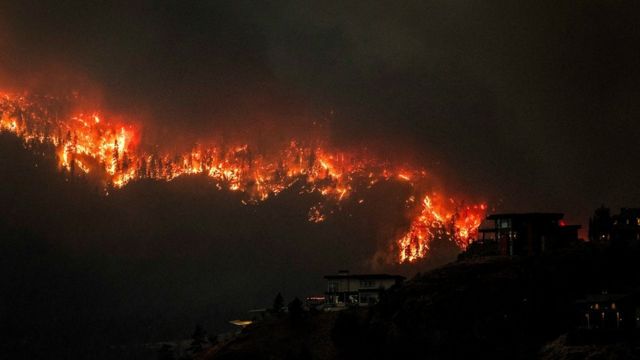 Incendios Canadá