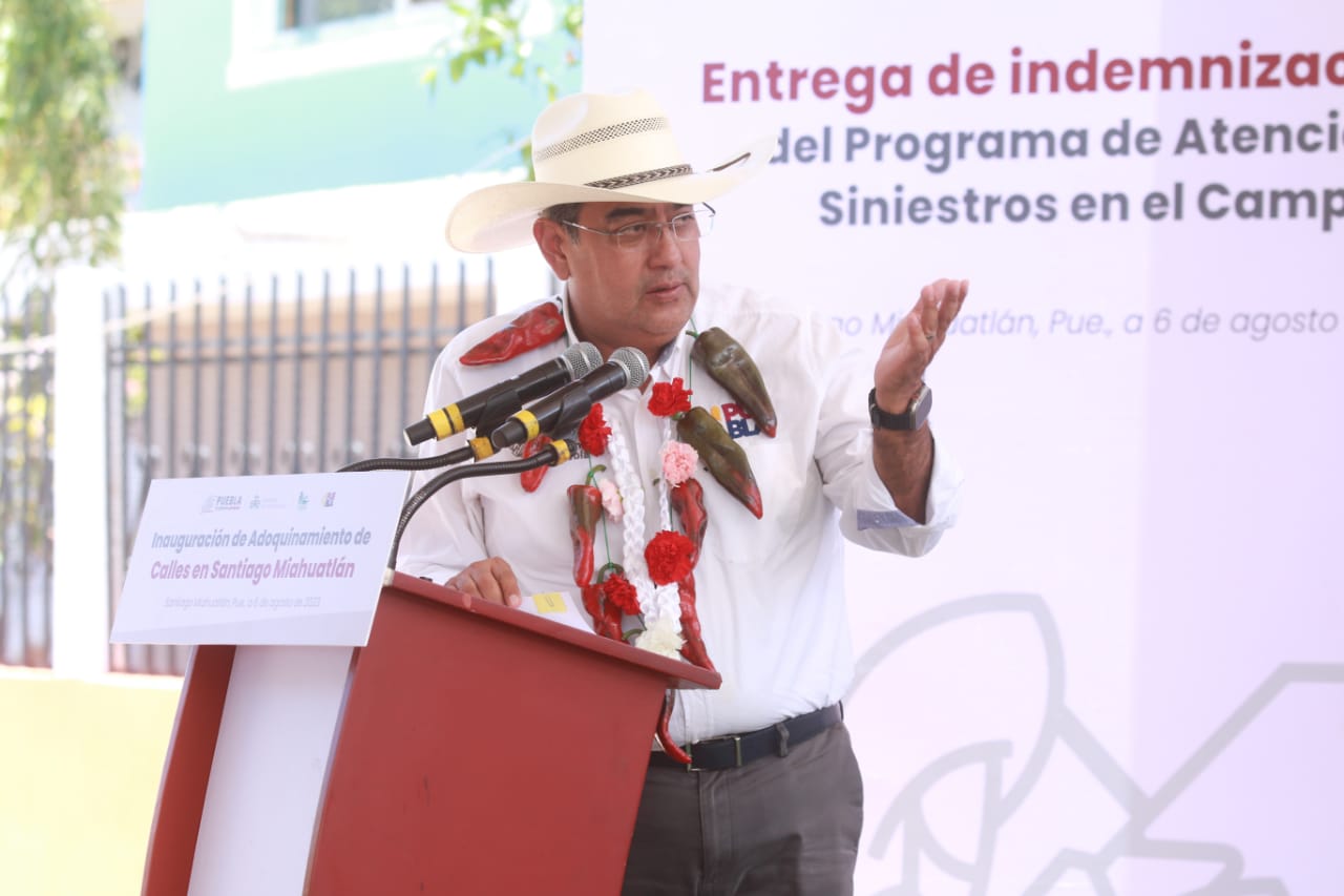Sergio Salomón Céspedes Peregrina, gobernador del estado de Puebla. Foto: Especial