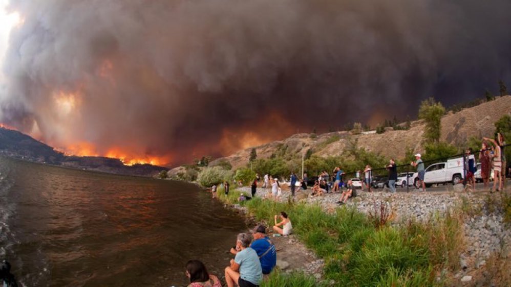 Canada, graves incendios