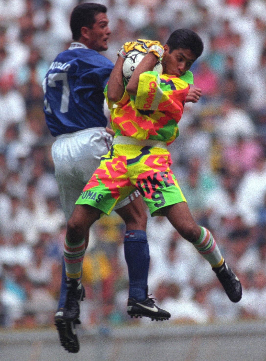 Carlos Hermosillo y Jorge Campos