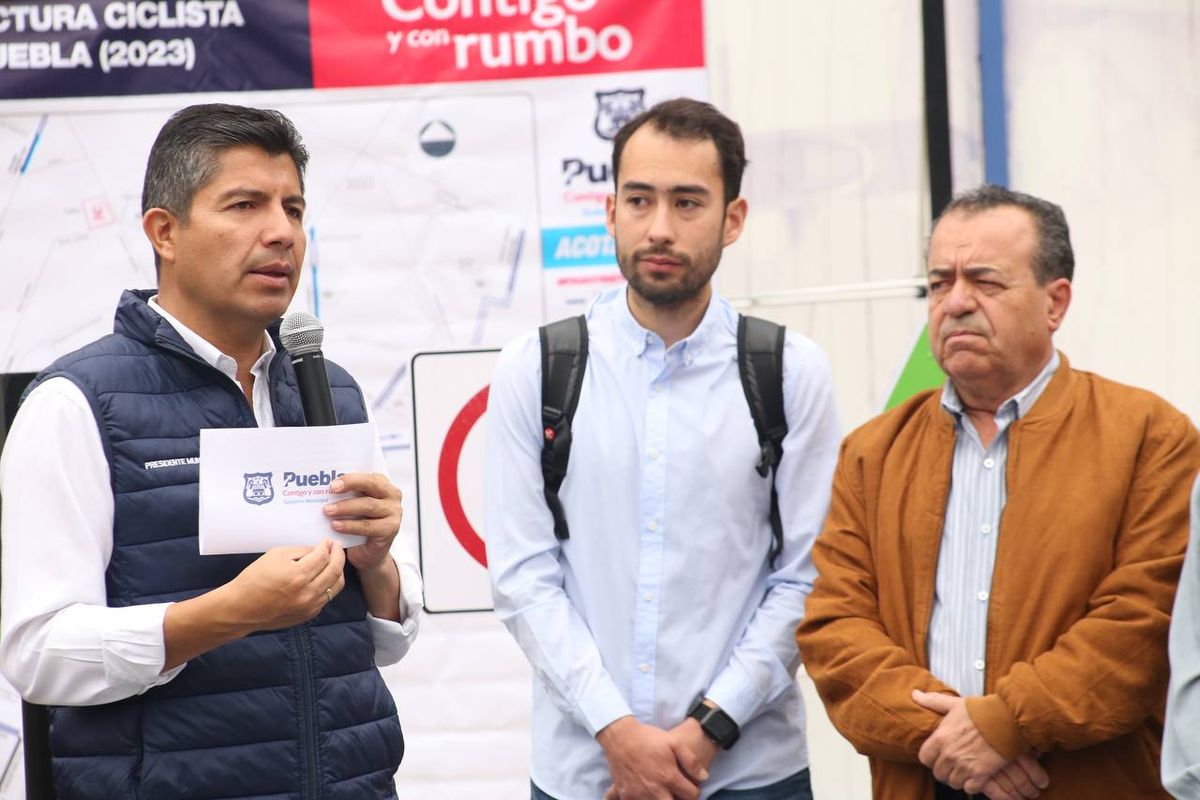 Eduardo Rivera Pérez, presidente municipal de Puebla. Foto: Especial