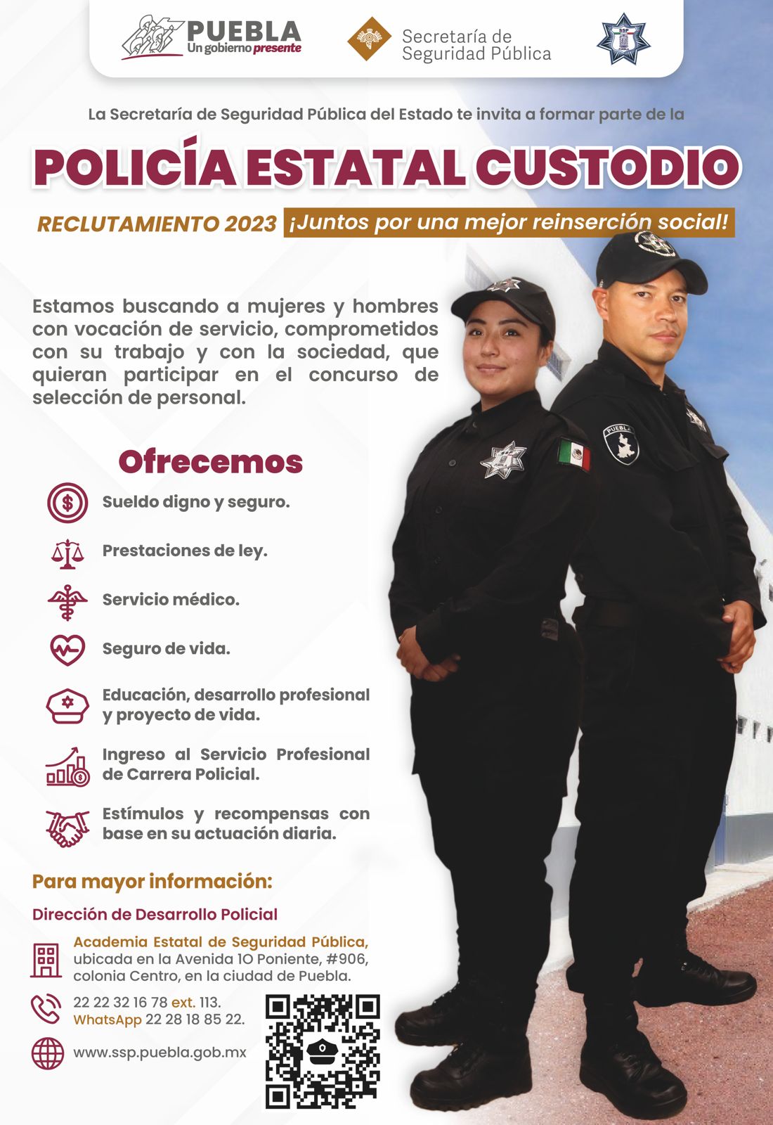 Convocatoria policía