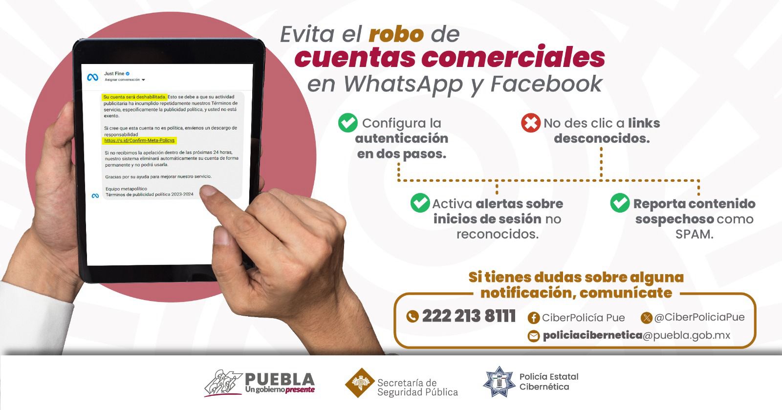 Fraude redes sociales