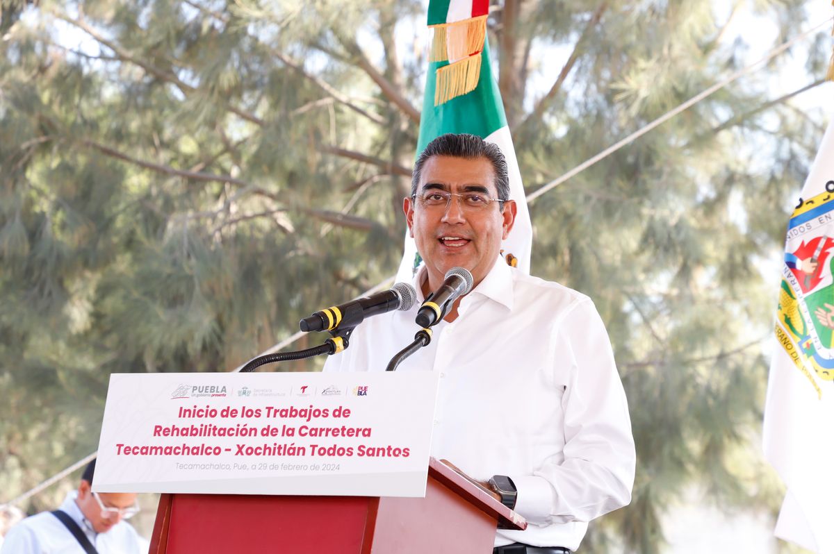 Sergio Salomón Céspedes Peregrina, gobernador del estado de Puebla. Foto: Especial