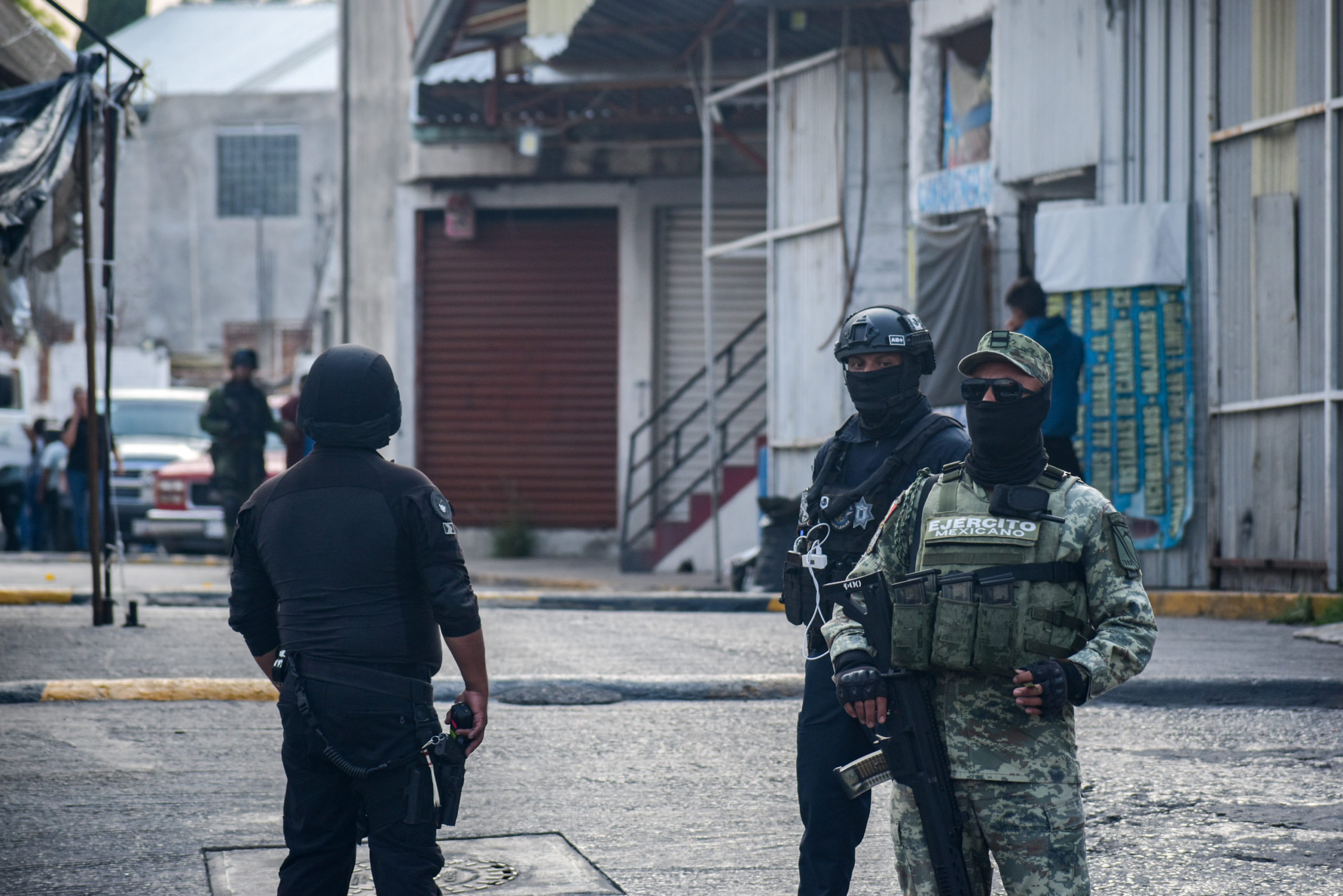 Operativo en La Cuchilla