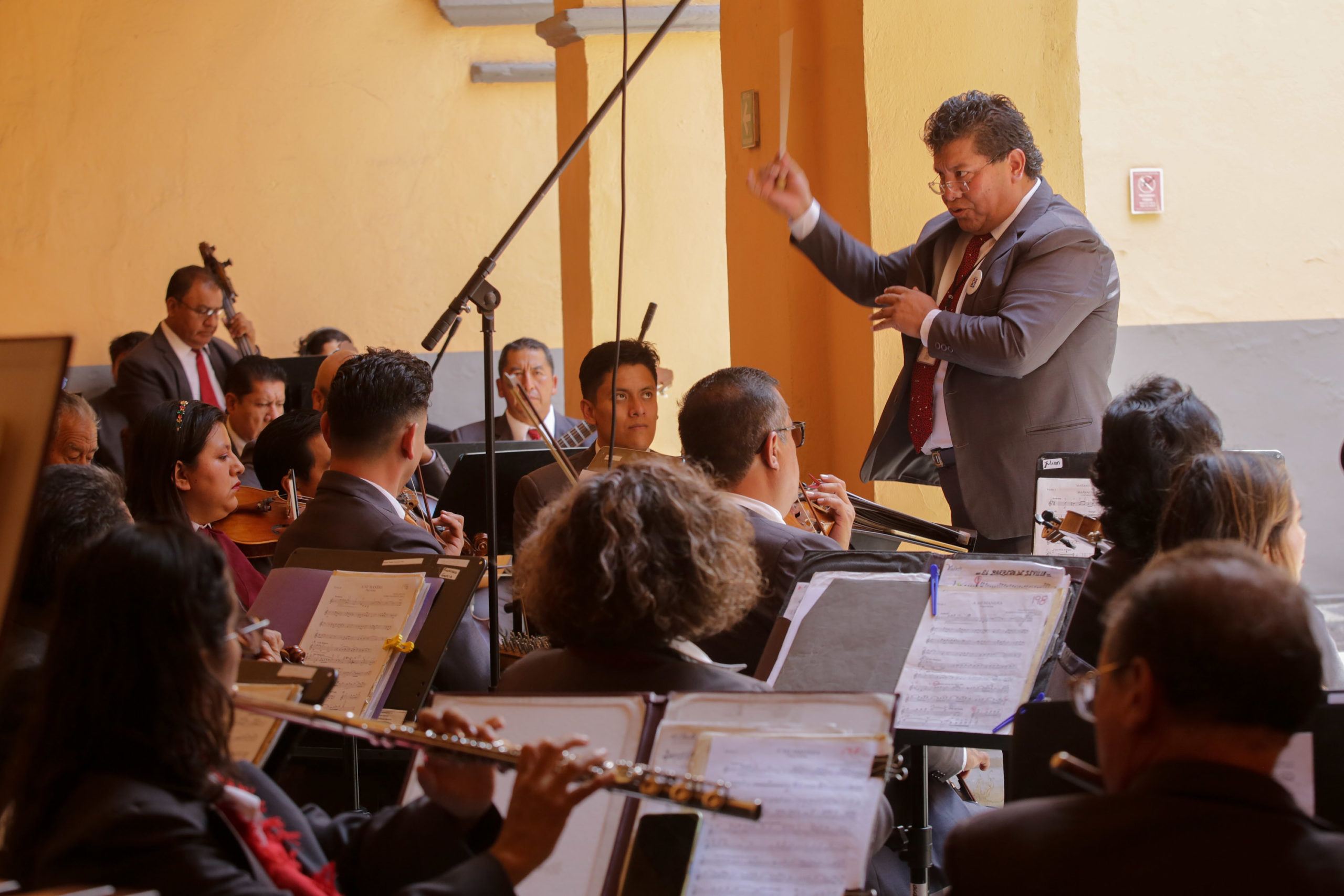 Alista Orquesta Típica del Estado de Puebla conciertos dominicales