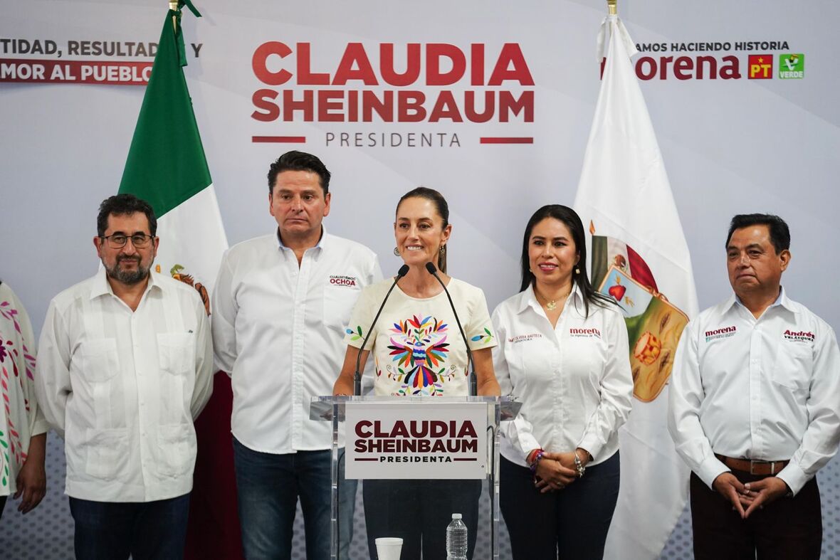 Claudia Sheinbaum anuncia proyectos de movilidad urbana y desarrollo rural en Hidalgo