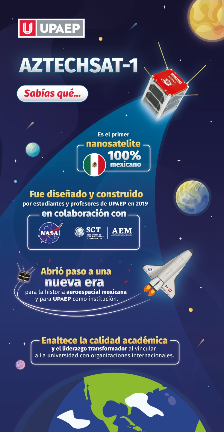 NASA destaca ante Presidente de México misión del nanosatélite de UPAEP