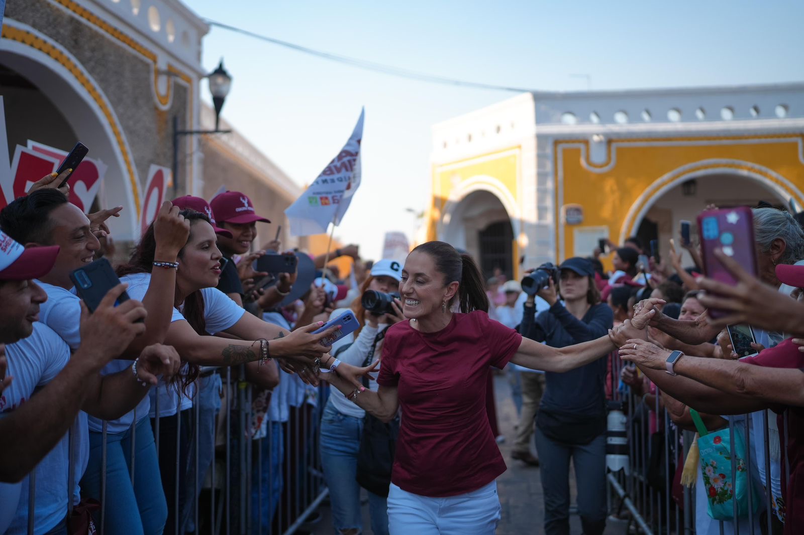 Claudia Sheinbaum en Yucatán