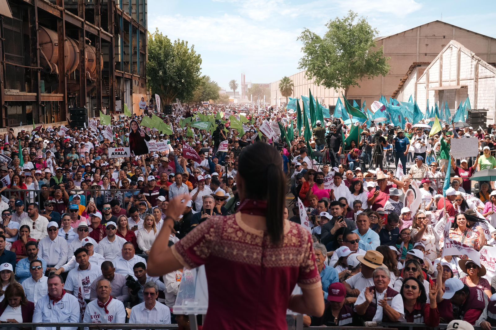 Claudia Sheinbaum en Sinaloa