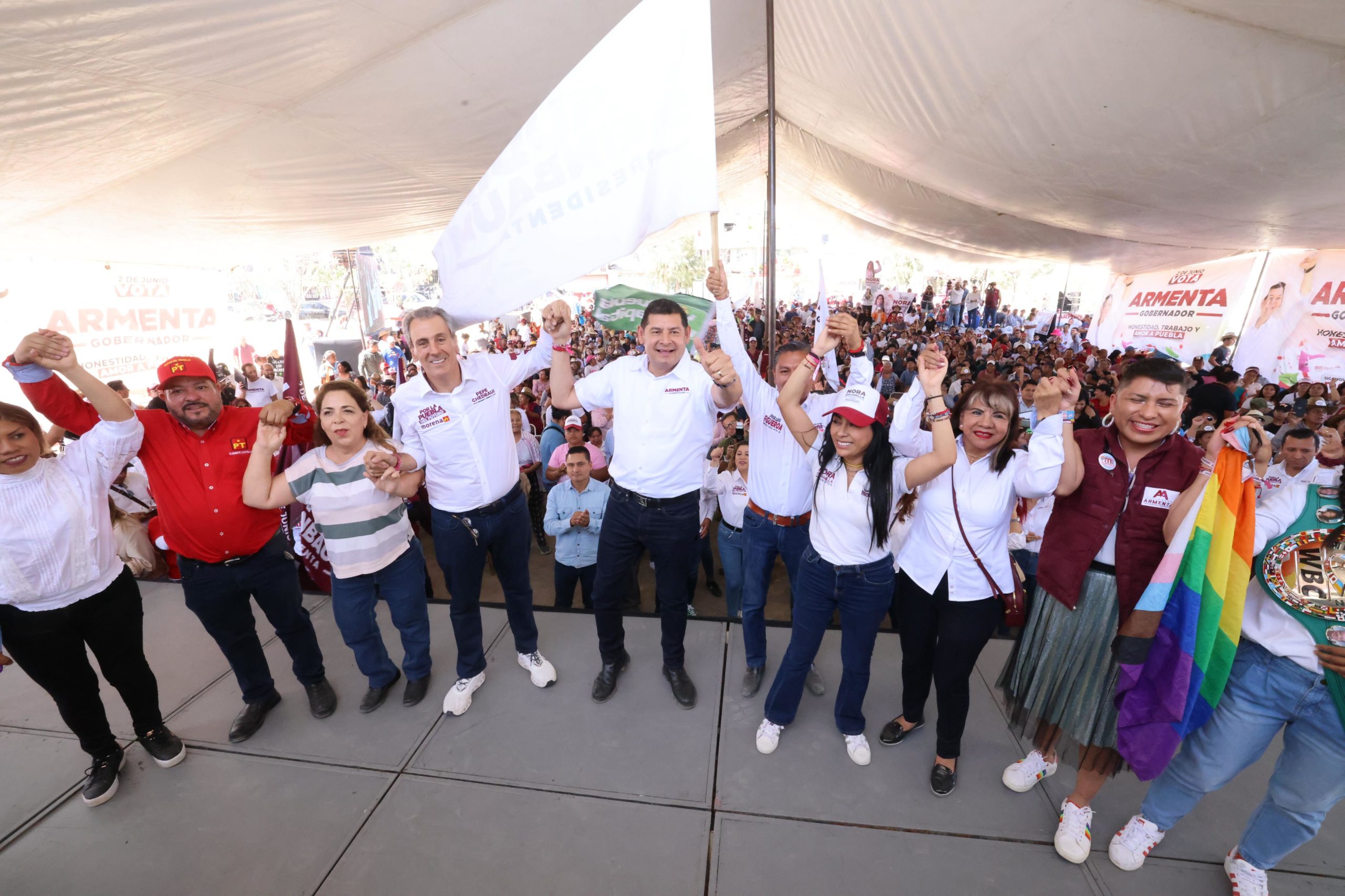 Armenta en colonia Constitución Mexicana