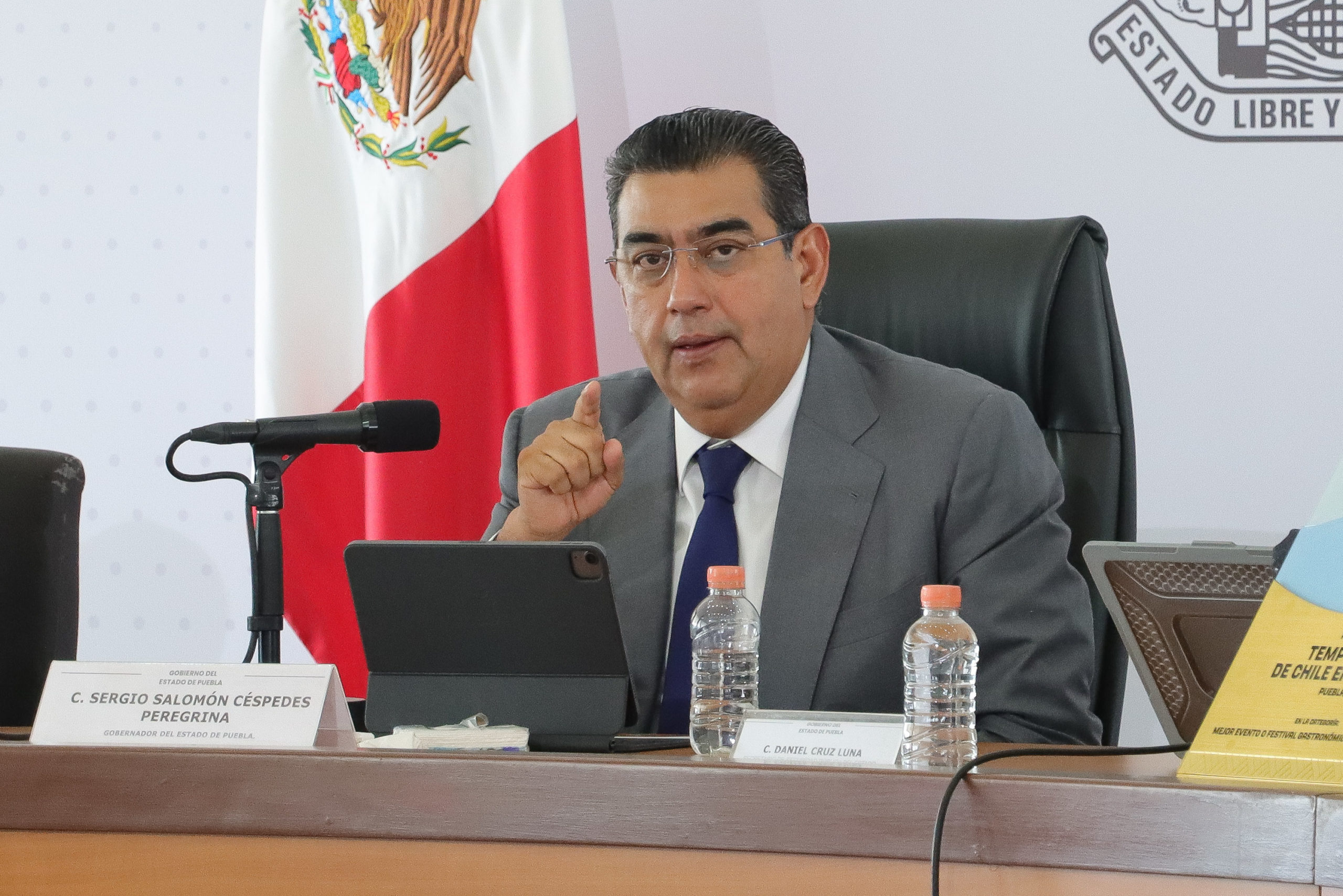 Gobernador de Puebla afirma que no apoyará ni participará en ninguna campaña electoral