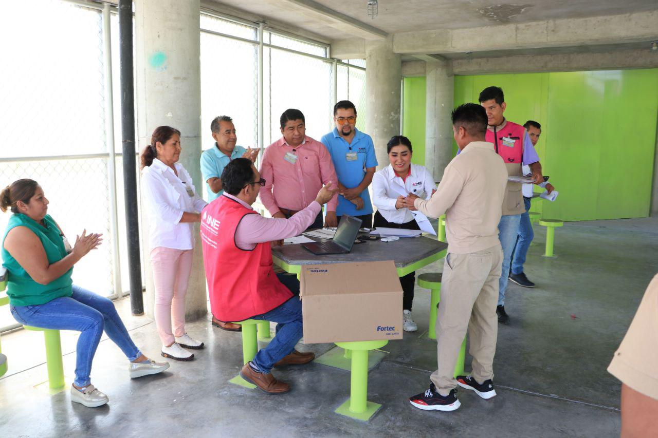 Inician SSP e INE proceso electoral en centros penitenciarios del estado