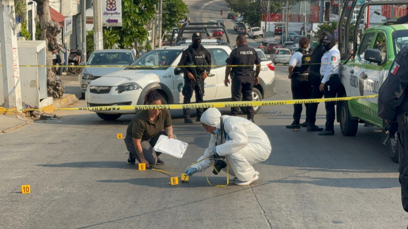 Balacera en Acapulco