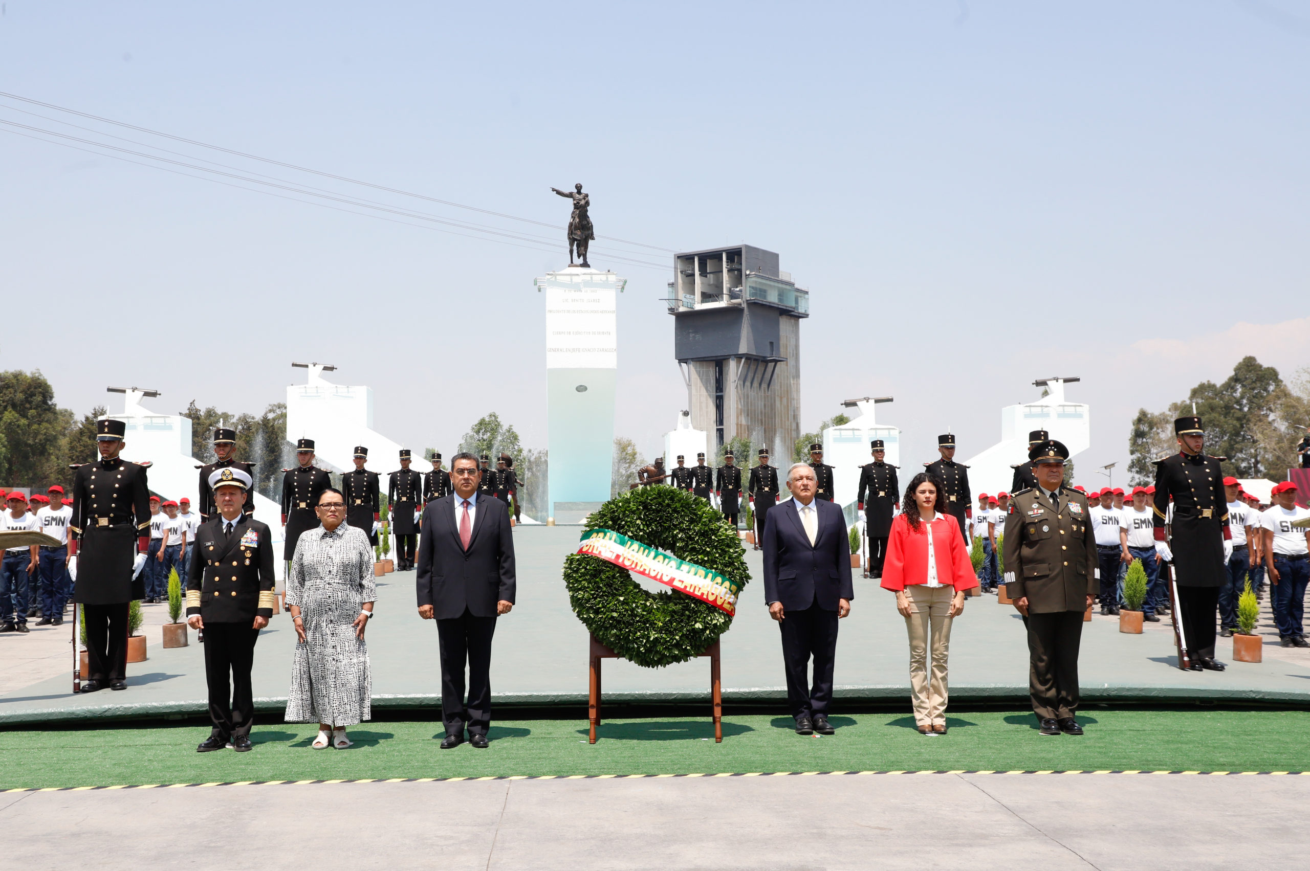 Conmemora Puebla 162 aniversario de la Batalla del 5 de Mayo