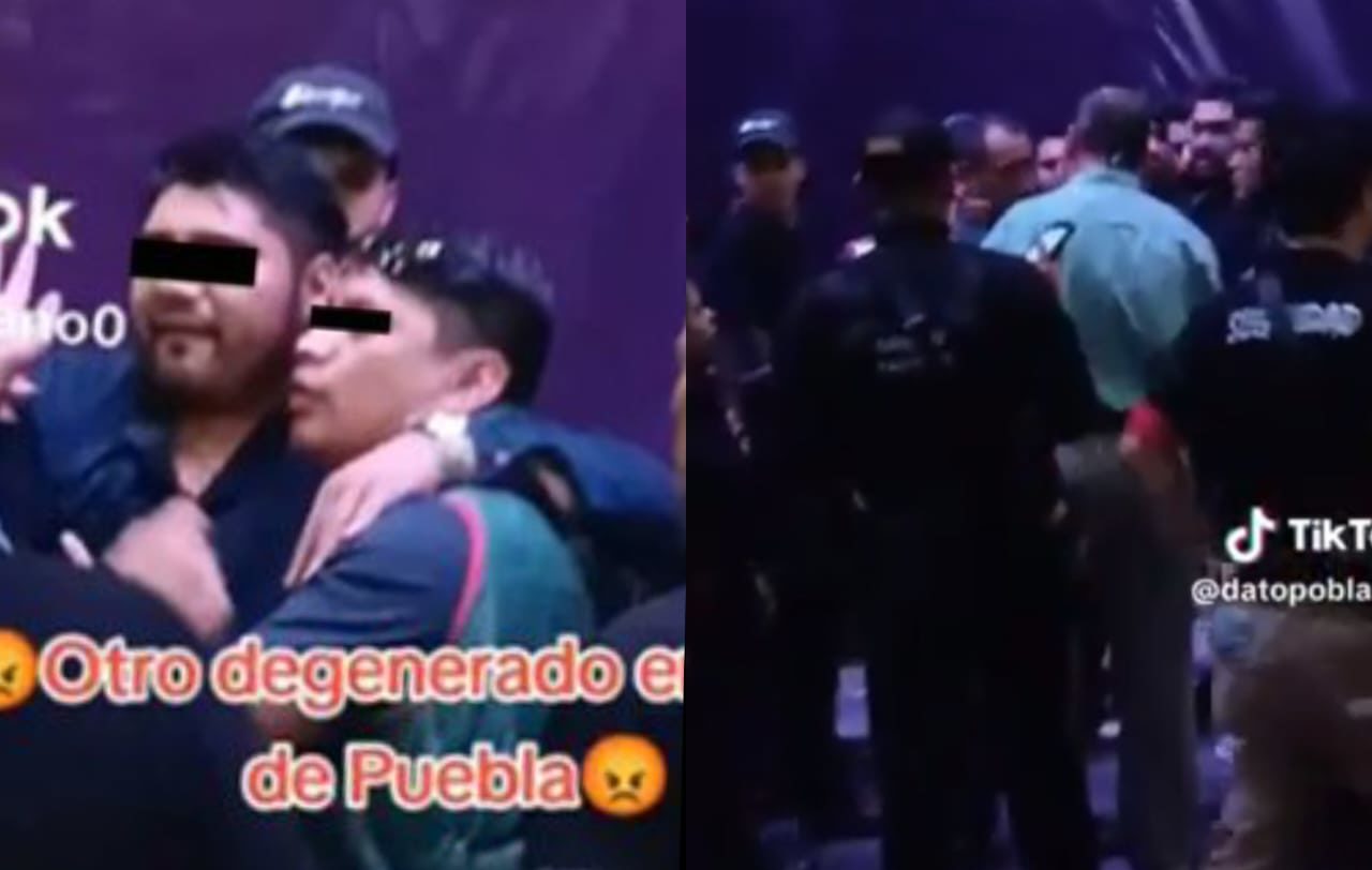 Borracho orina a una mujer en el Palenque