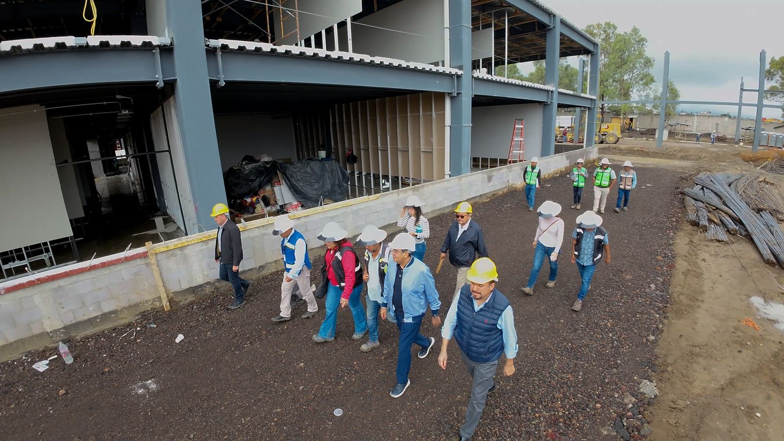 Avance del 33% en el nuevo campus del IPN en Puebla: Céspedes Peregrina supervisa obra