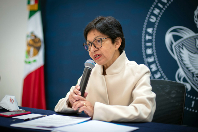 Rectora de BUAP María Lilia Cedillo